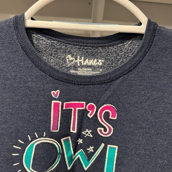 Hanes “It’s OWL Good” Sweatshirt - Picture 6 of 7